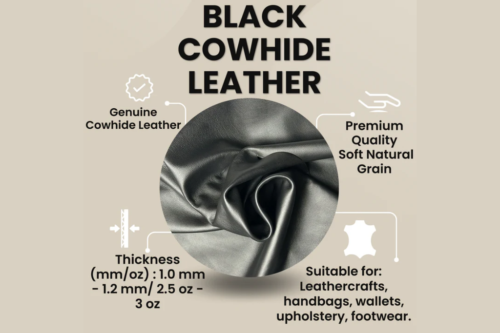 How to Identify Real Genuine Black Leather