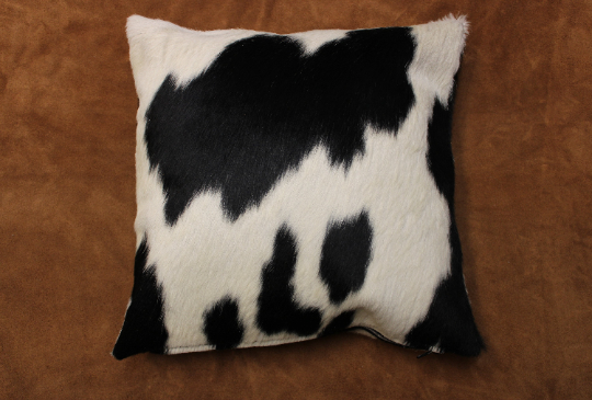 cowhide pillow 