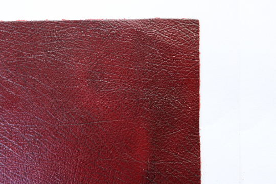 Burgundy Red Cowhide LEATHER PRE CUT Pieces | 12"x12" Precuts Sheets for Crafts